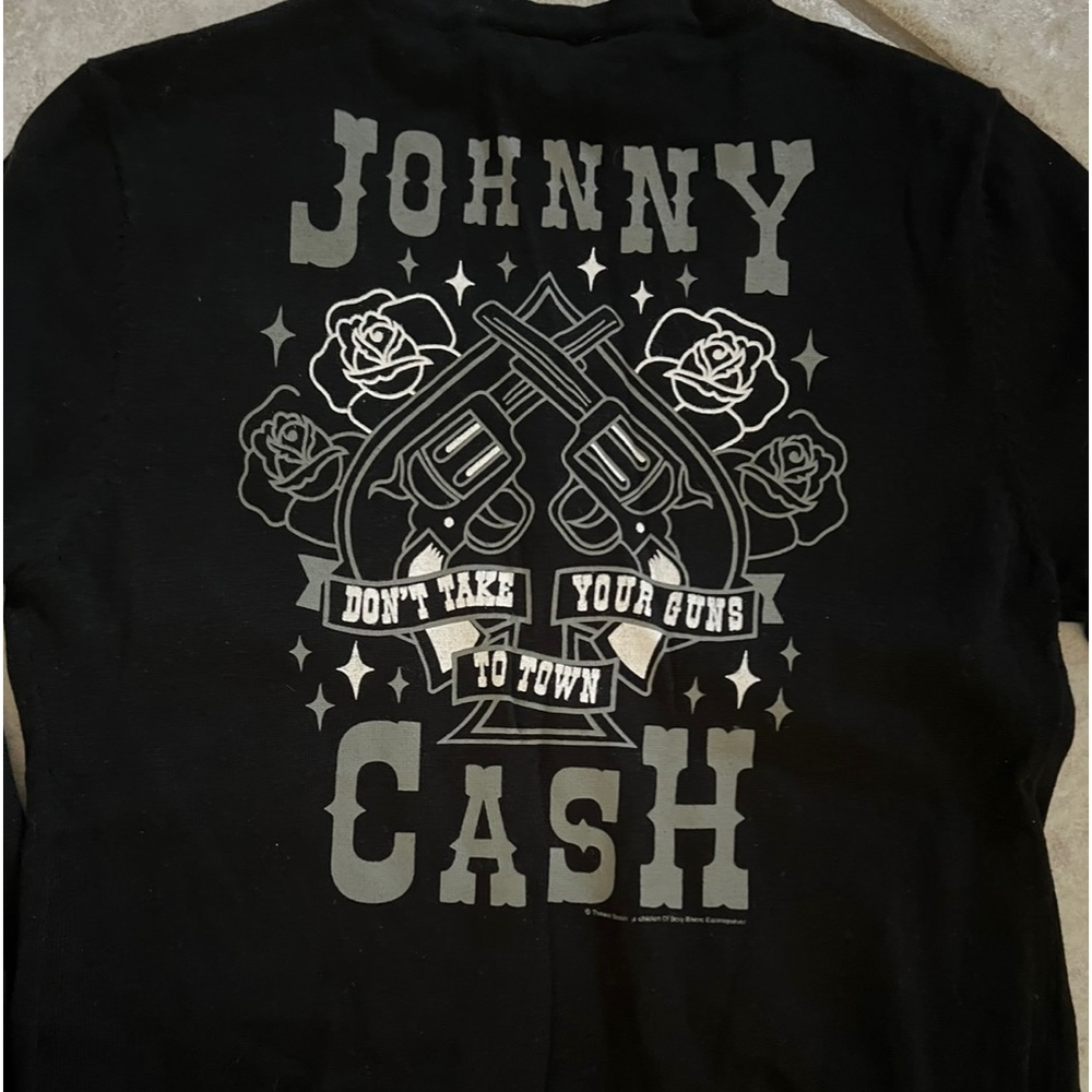 Johnny Cash cardigan